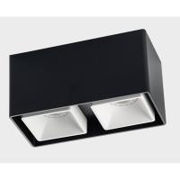 Потолочный светильник Italline FASHION FX2 black + FASHION FXR white - 2шт.