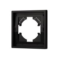 Рамка пластиковая FRM-TENDO-PL-1-BK Arlight 053836
