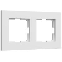 Рамка Werkel Slab на 2 поста белый матовый W0022961 4690389193385