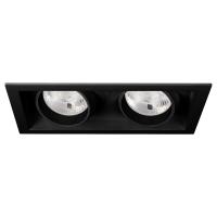 Светильник MS-VORTEX-BUILT-S250x140-2x30W Day4000 (BK-BK, 17 deg, 230V) Arlight 058444