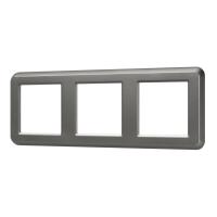 Рамка пластиковая FRM-VERSA-PL-3-GR Arlight 043785