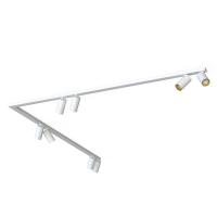 Накладной спот Nowodvorski Mono Corner 2x150 White/Gold 7695