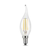Лампа светодиодная Gauss E14 5W 2700K прозрачная 104801105