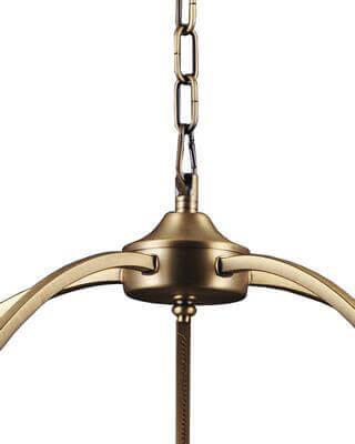 Подвесная люстра Lumien Hall Илис 3303/5H-AB-SNGD-CGC