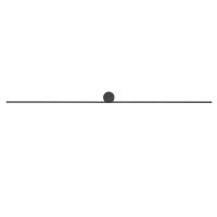 Настенный светильник Nowodvorski Spin Led L Black 10371