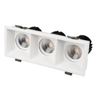 Светильник MS-FLOW-BUILT-S230x85-3x12W Warm3000 (WH, 55 deg, 230V) Arlight 053780