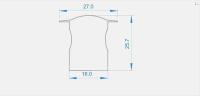 Заглушка Deko-Light End Cap F-ET-04-12 Set 2 pcs 978721