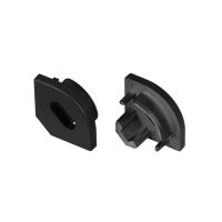 Заглушка Arlight SL-KANT-H10 BLACK с отверстием 049410