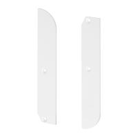 Заглушка Arlight Plintus-H80 White 046159