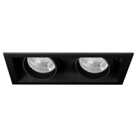 Светильник MS-VORTEX-BUILT-S250x140-2x30W Warm3000 (BK-BK, 30 deg, 230V) Arlight 058449