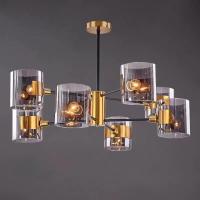 Люстра подвесная Alfa Light F3824-16 GAB E27*8