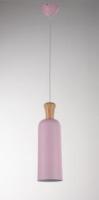 Светильник подвесной Alfa Light F3524-23 Pink E27*1