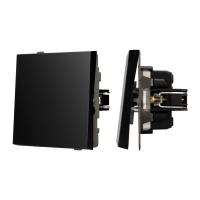 Механизм выключателя одноклавишный проходной SWT-TENDO-MKP1-PL-BK (230V, 10A) Arlight 054041