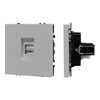 Механизм телефонной розетки SCT-NOBE-MTL1-SFPL-IS (RJ-11, 4C) Arlight 061893