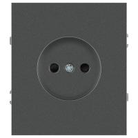 Розетка ЭРА Arktik 16-2106-06 без заземления 2P 16А-250В графит Б0071678