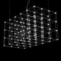 Подвесная люстра Imperium Loft Quasar Cosmos Square Led Pendant Light 120/60/60 144369-22