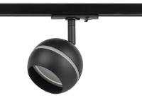 Трековый светильник однофазный ЭРА Round TR47-GX53 BK Б0054156