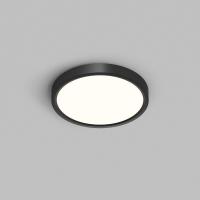 Потолочный светодиодный светильник Denkirs Thin DK6520-BK