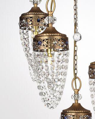 Подвесная люстра Lumien Hall Саял P17070/5PCC