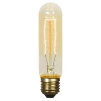 Лампа накаливания Е27 40W 3000K янтарная GF-E-76