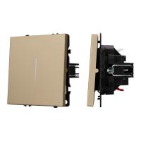 Механизм звонкового выключателя LED SWT-NOBE-MKR1-SFPL-L-GD (230V, 10A) Arlight 061735