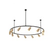 Подвесная люстра Kink Light Кайко 07615-12