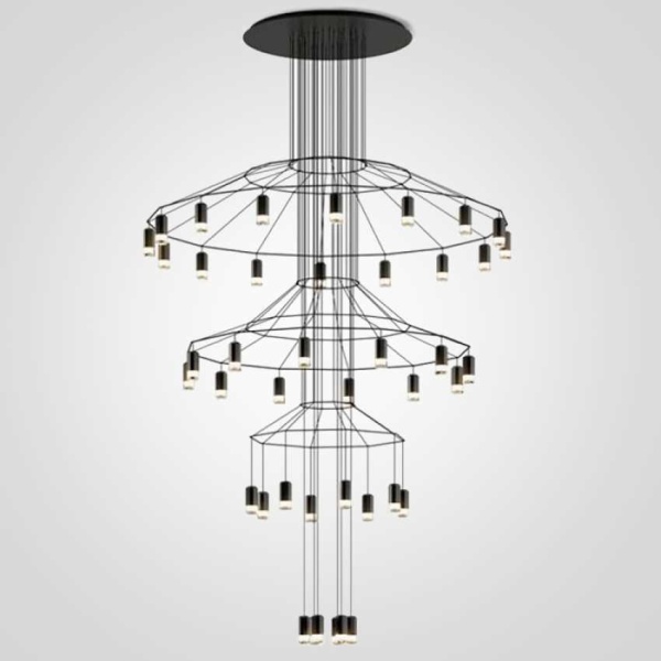 Подвесная люстра Imperium Loft Vibia Wireflow 75393-22