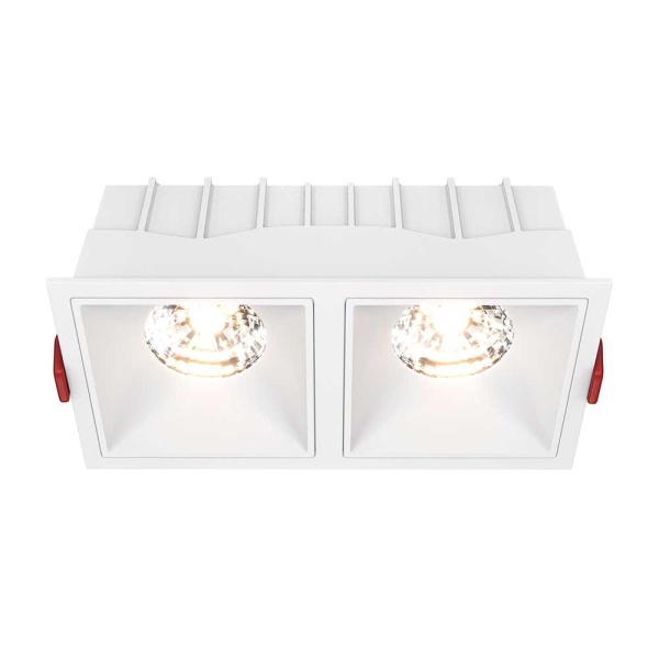 Встраиваемый светильник Maytoni Alfa LED DL043-02-15W3K-D-SQ-W