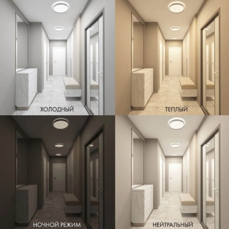 Потолочный светодиодный светильник Denkirs Plato DK6510-WH