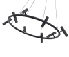 Люстра Kink Light Верония черный 07613-8A,19