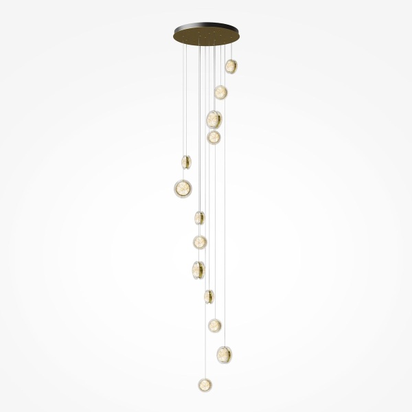 Подвесная светодиодная люстра Maytoni Pharao MOD361PL-L58BS3K