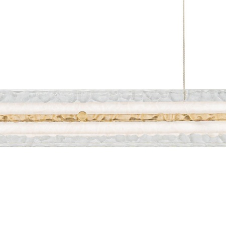 Подвесной светодиодный светильник Indigo Dualita 14018/1PL Brass V000088L