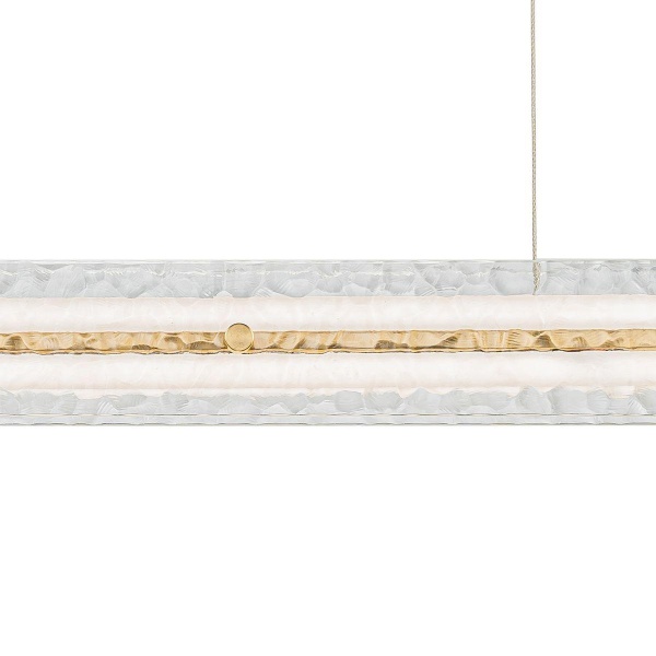 Подвесной светодиодный светильник Indigo Dualita 14018/1PL Brass V000088L