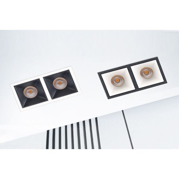 Встраиваемый светильник Italline IT06-6020 white 4000K - 2 шт. + IT06-6022 white