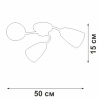 Потолочная люстра Vitaluce V3751-0/3PL