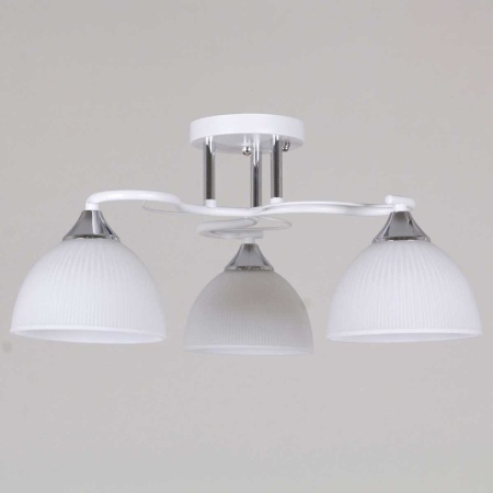 Потолочная люстра Reluce 85460-0.3-03 WH+CR
