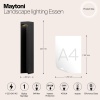 Уличный светодиодный светильник Maytoni Essen O596FL-L9B4K