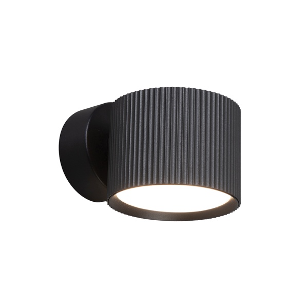 Светильник  настенный Feron HL4580 ARIA 12W, 230V,GX53, черный IP20