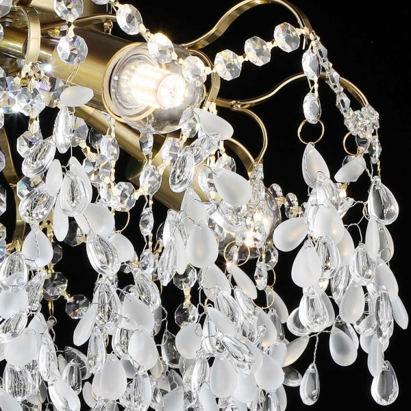 Люстра хрустальная Reluce 76620-0.3-5+5 COP