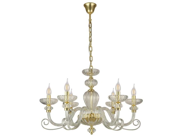 Подвесная люстра Newport 8626/C mat.soft gold clear М0071526