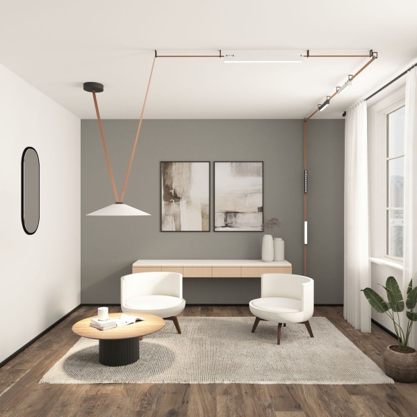 Трековый светильник Denkirs Belty Linear DK5575-WH