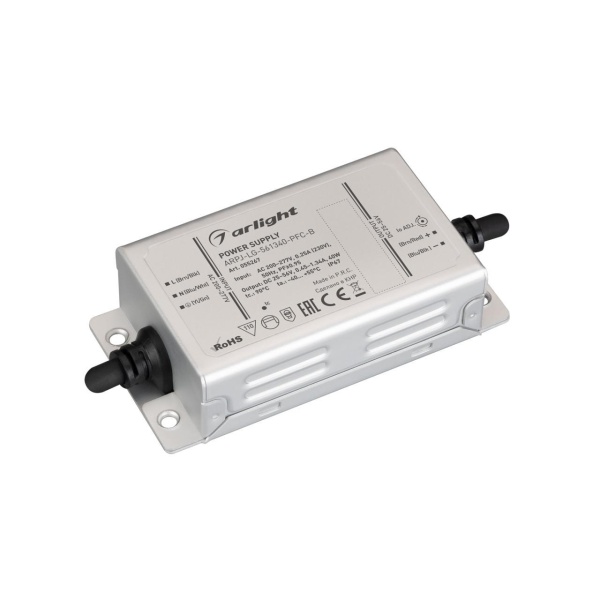 Блок питания ARPJ-LG-561340-PFC-B (40W, 25-56V, 0.45-1.34A) Arlight 055267