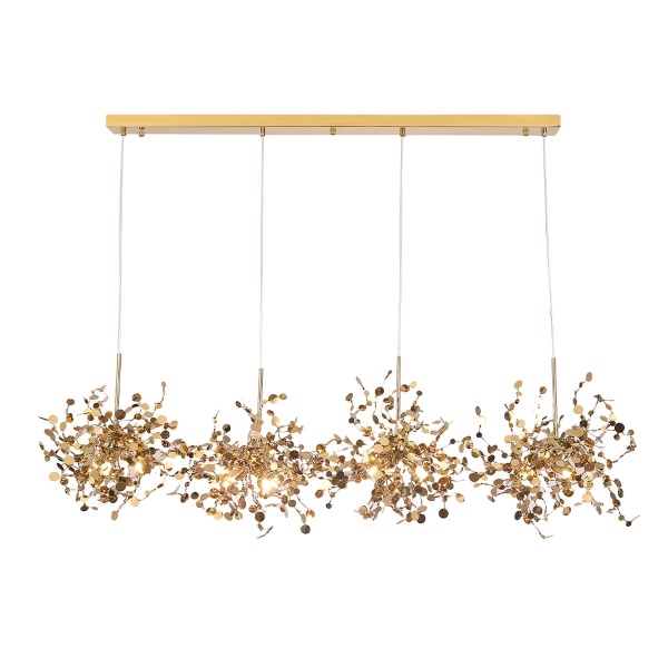 Подвесной светильник Crystal Lux GARDEN SP3х4 L1600 GOLD