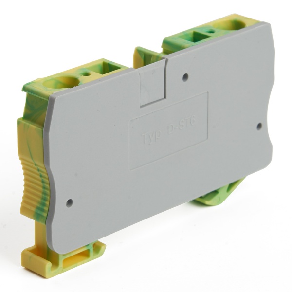 LD560-1-100 Торцевая заглушка для ЗНИ LD552 10 мм²  (JXB ST 10), серый STEKKER