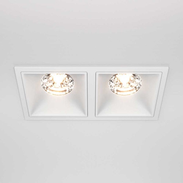 Встраиваемый светильник Maytoni Alfa LED DL043-02-15W3K-D-SQ-W