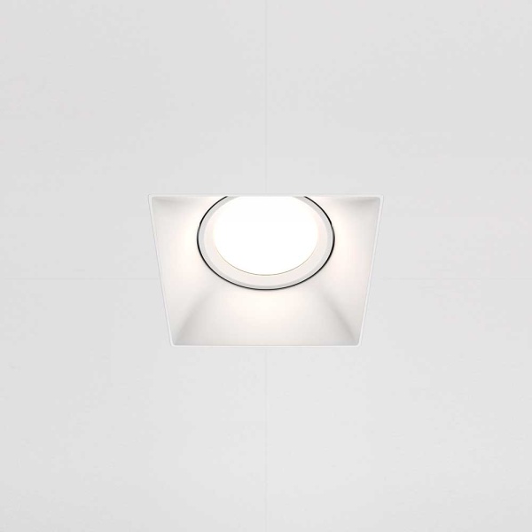 Встраиваемый светильник Maytoni Technical Dot DL042-01-SQ-W