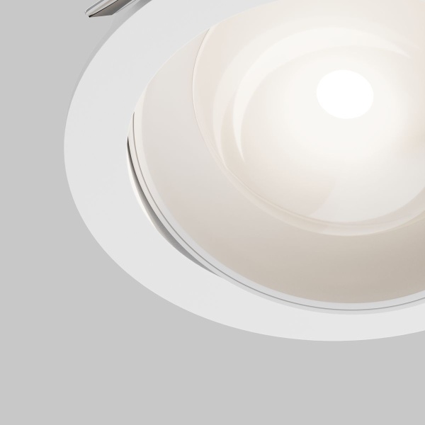 Встраиваемый светодиодный светильник Maytoni Technical Downlight Lens DL105-12W3K-W
