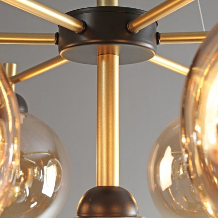 Подвесная люстра Imperium Loft Etna D57 Amber 344131-26