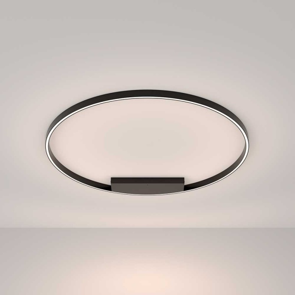 Потолочный светодиодный светильник Maytoni Rim MOD058CL-L65BK