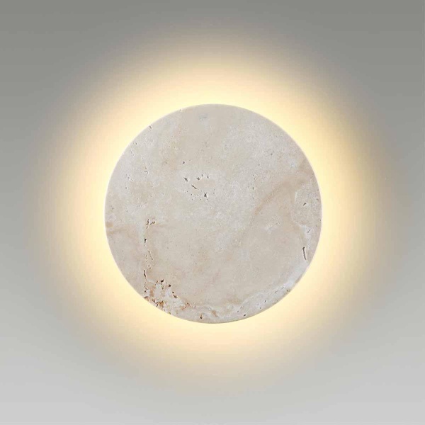 Настенный светодиодный светильник Odeon Light Hightech Travertino 6625/8WL